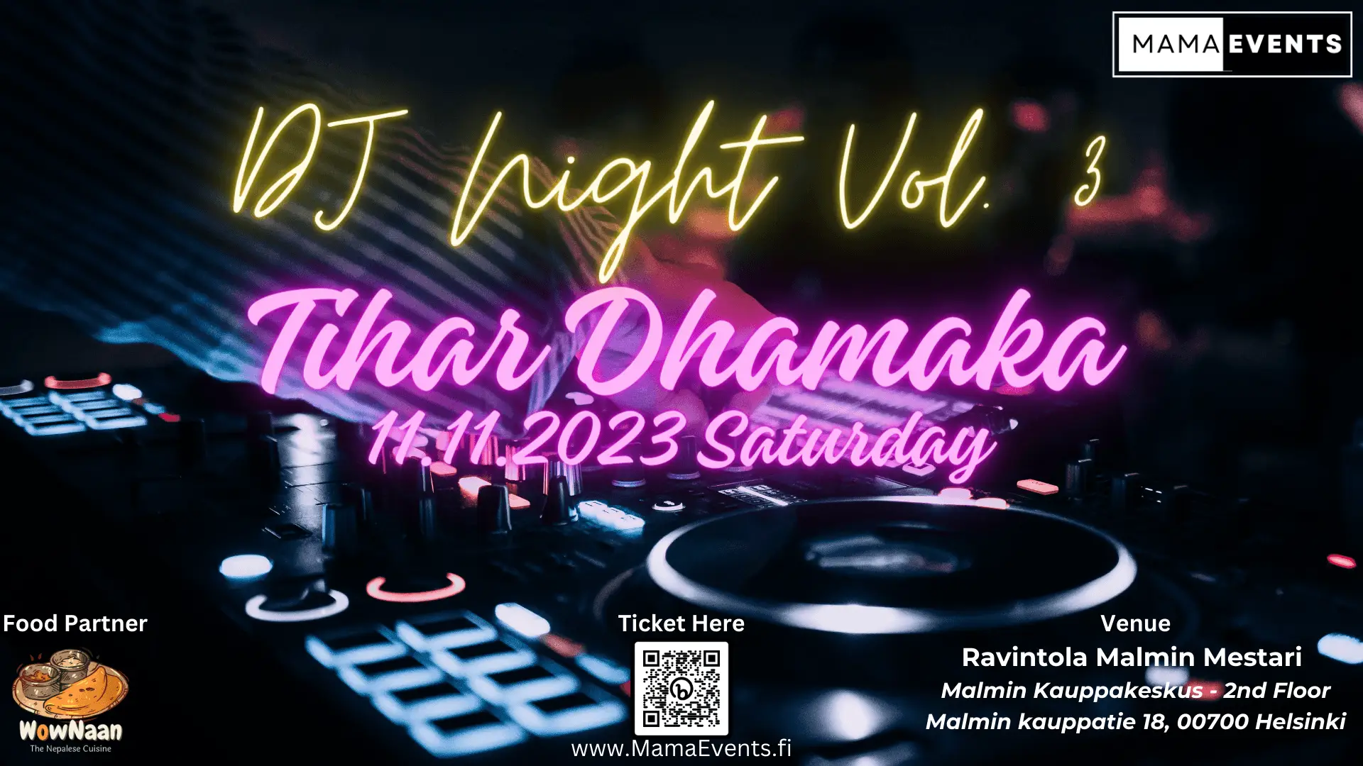 DJ Night Vol. 3 – Tihar Dhamaka